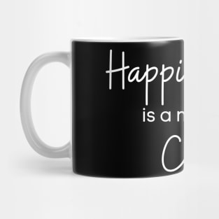 Happiness Is A Matter Of Chocolate. Chocolate Lovers Delight. Mug